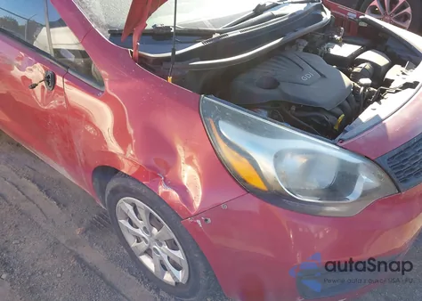 2014 Kia Rio Lx z USA, uszkodzony, nr VIN KNADM4A30E6350140